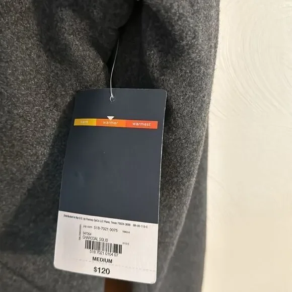 Wool Blend Jacket Mens Medium Gray St John’s Bay - Picture 4 of 4